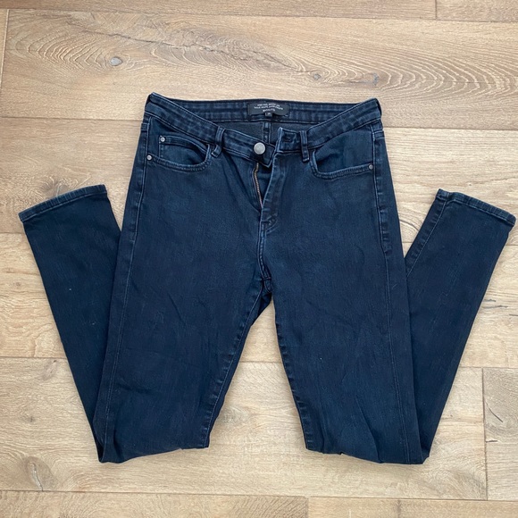 RW&CO. Denim - RW & Co. black/blue high rise skinny jeans.